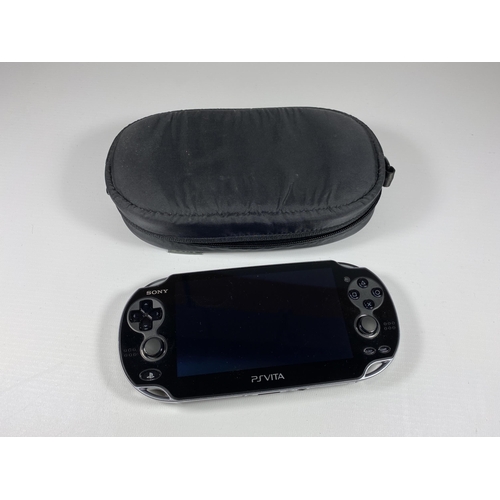 457 - A PS VITA CONSOLE AND CASE