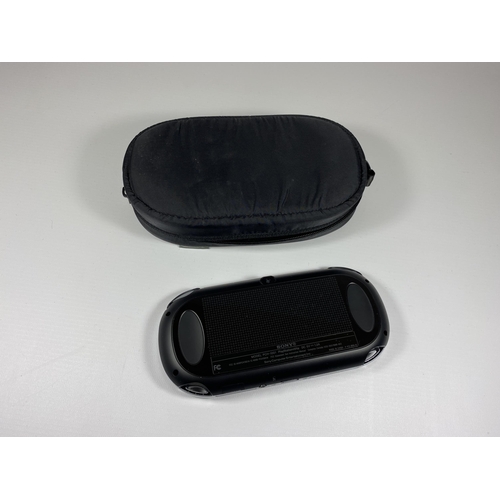 457 - A PS VITA CONSOLE AND CASE