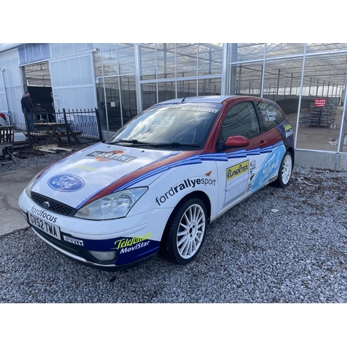 1550 - A 2002 52 REG FORD FOCUS MP3, 1.8 LITRE, REGISTRATION GC52 TWA 172388 MILES AT TIME OF CATALOGING (N... 