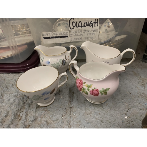 762 - TWO BOXES OF COLCLOUGH CERAMICS PART TEASETS