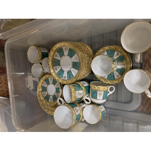 775 - TWO BOXES OF ASSORTED CERAMICS TO INCLUDE A RETRO PART TEASET, EDWARDIAN PART TEASET, ETC