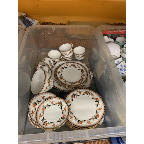 778 - TWO BOXES OF ASSORTED AYNSLEY PART DINNER SETS