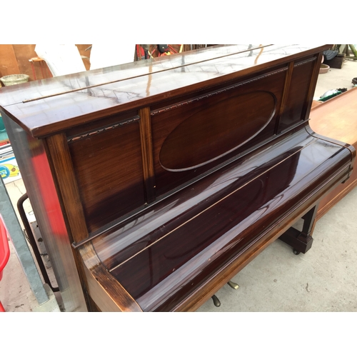 2882 - AN UPRIGHT OVERSTRUNG PIANO, CESTRIAN MODEL, HERBERT ELLIS, CHESTER