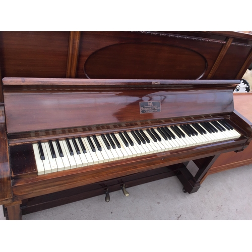 2882 - AN UPRIGHT OVERSTRUNG PIANO, CESTRIAN MODEL, HERBERT ELLIS, CHESTER