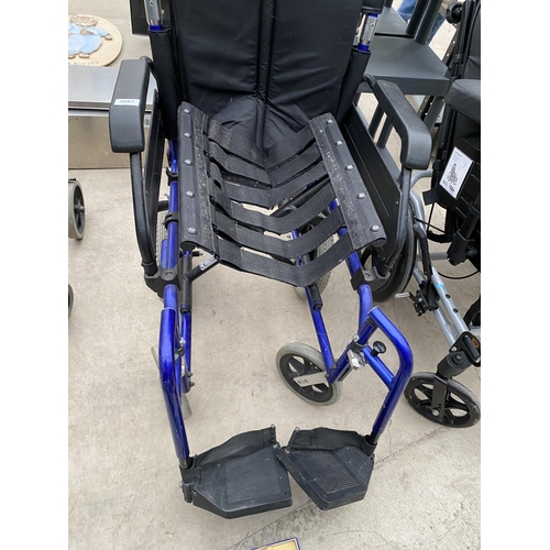 2082 - A FOLDING WHEELTECH ENIGMA WHEEL CHAIR