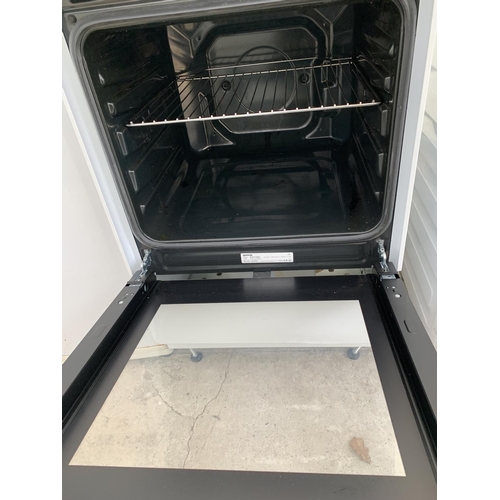 2309 - A WHITE AND BLACK GORENJE ELECTRIC OVEN AND HOB