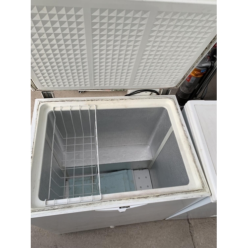 2312 - A WHITE WHIRLPOOL CHEST FREEZER