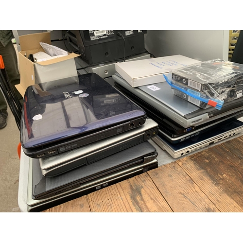 2363 - AN ASSORTMENT OF VARIOUS LAPTOPS TO INCLUDEACER AND TOSHIBA ETC