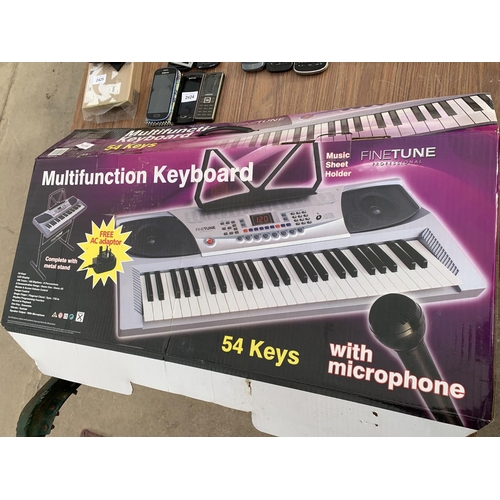 2421 - A FINETUNE MULTIFUNCTION KEYBOARD