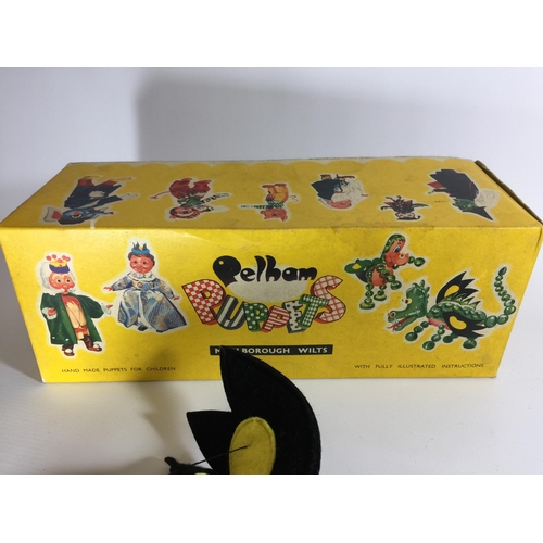 320 - A VINTAGE 1970'S PELHAM PUPPET DRAGON IN ORIGINAL BOX