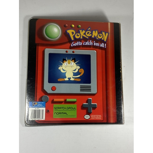 342 - A VINTAGE 1990'S POKEMON FOLDER WITH SLEEVES