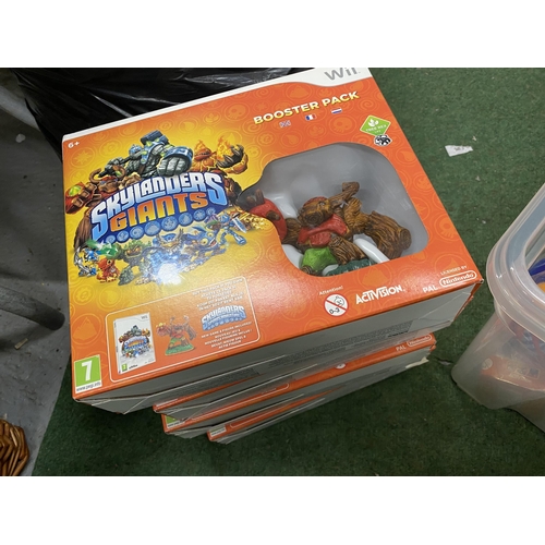 379 - A BOX OF SKYLANDER GIANTS TOYS