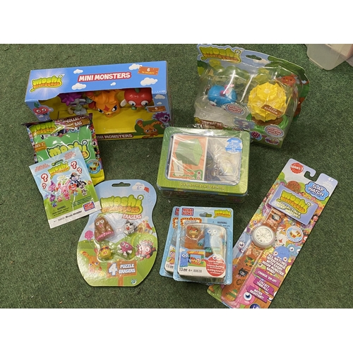 387 - A BOX OF ASSORTED CHILDREN'S SOFT TOYS