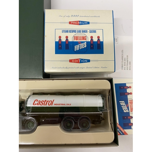 398 - A LIMIYED EDITION BOXED CORGI OCTOPUS LAD CASTROL TANKER