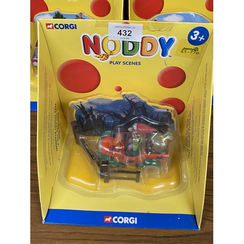 432 - A GROUP OF FIVE CORGI NODDY MODELS