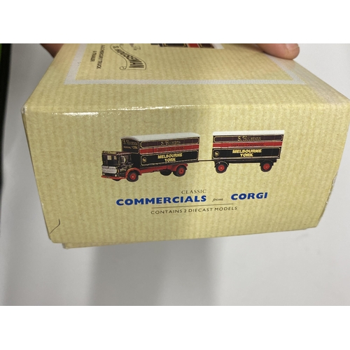 445 - A BOXED CORGI A.E.C MERCURY TRUCK & TRAILER DIECAST MODEL