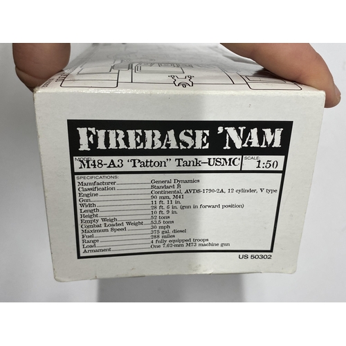 455 - A BOXED CORGI FIREBASE NAM TANK MODEL