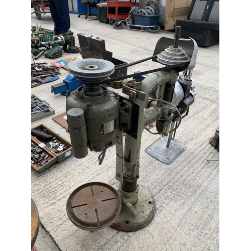 24 - A VINTAGE DRILL PRESS NO VAT