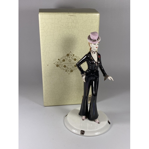 851 - A BOXED LIMITED EDITION COALPORT DAVING SHILLING CELEBRATION COLLECTION 'SOMETHING IN THE CITY' FIGU... 