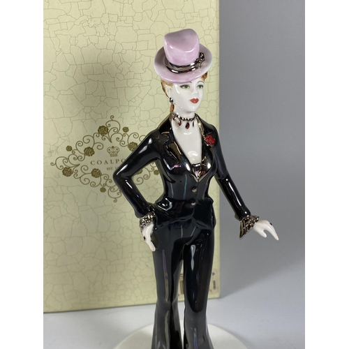 851 - A BOXED LIMITED EDITION COALPORT DAVING SHILLING CELEBRATION COLLECTION 'SOMETHING IN THE CITY' FIGU... 