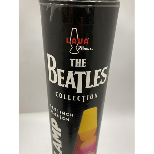 96 - A BEATLES COLLECTION THE ORIGINAL LAVA LAMP, SEALED IN TUBE