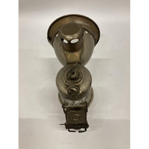 174 - A VINTAGE STEEL CARBIDE LAMP