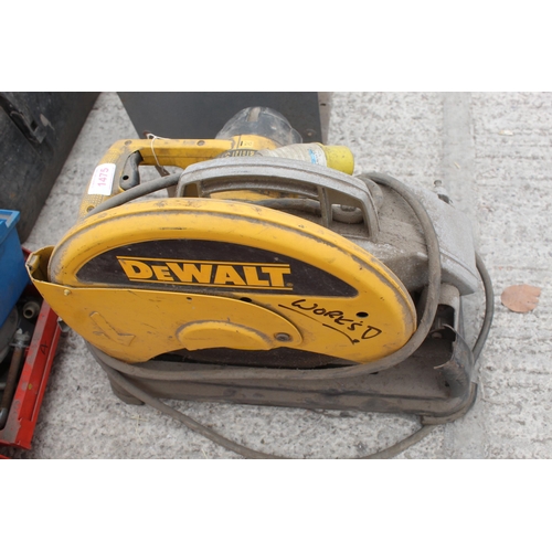 1475 - DEWALT TYPE 2 METAL BOX  NO VAT