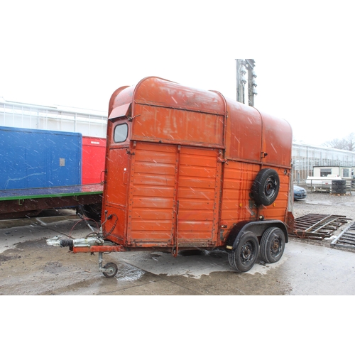 234 - HORSE TRAILER  NO VAT