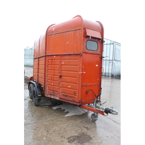 234 - HORSE TRAILER  NO VAT