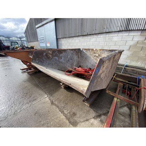 258 - TIPPING SKIP BLUE   NO VAT