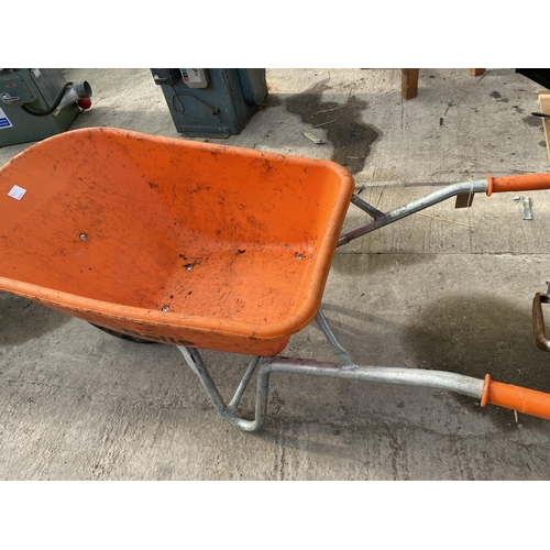 A BELLE WHEEL BARROW NO VAT