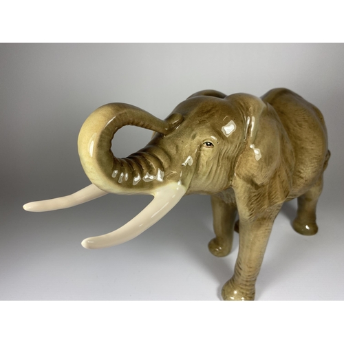 786 - A LARGE SYLVAC GLOSS MODEL ELEPHANT