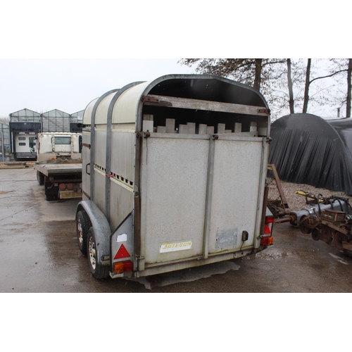 243 - BATESON CATTLE TRAILER NO VAT