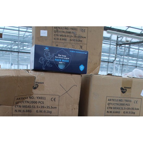 1392 - PALLET OF FACE MASKS  NO VAT