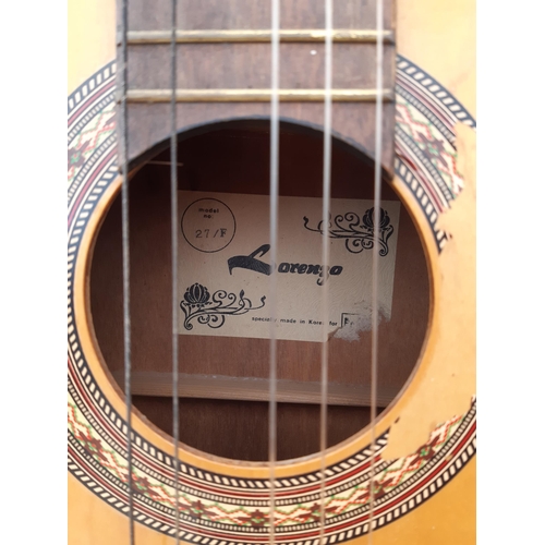 1800 - A LORENZO ACOUSTIC GUITAR