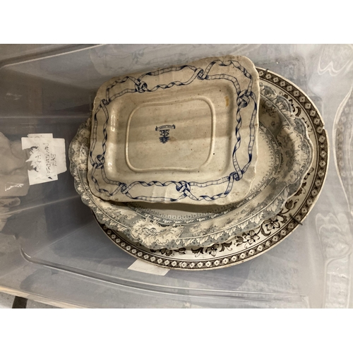 771 - THREE BOXES OF ASSORTED TO INCLUDE ROYAL DOULTON PASTORALE PATTERN DINNER SERVICE ETC