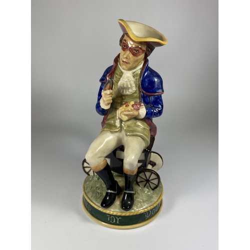 836 - A LIMITED EDITION KEVIN FRANCIS DICK TURPIN TOBY JUG, NO. 89 OF 250