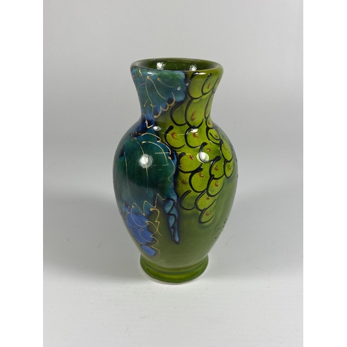 868 - AN ANITA HARRIS VINEYARD PATTERN VASE