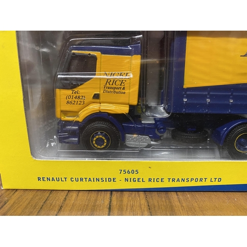 1174 - A BOXED CORGI MODEL OF A RENAULT NIGEL RICE WAGON 75605