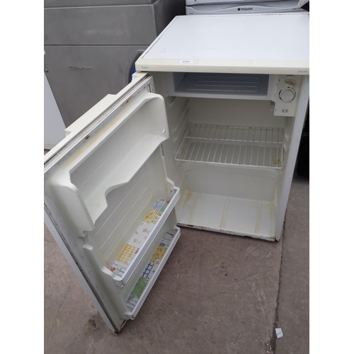 2362 - A WHITE LEC UNDERCOUNTER FRIDGE