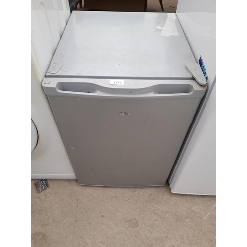 2373 - A SILVER LOGIK COUNTER TOP FRIDGE