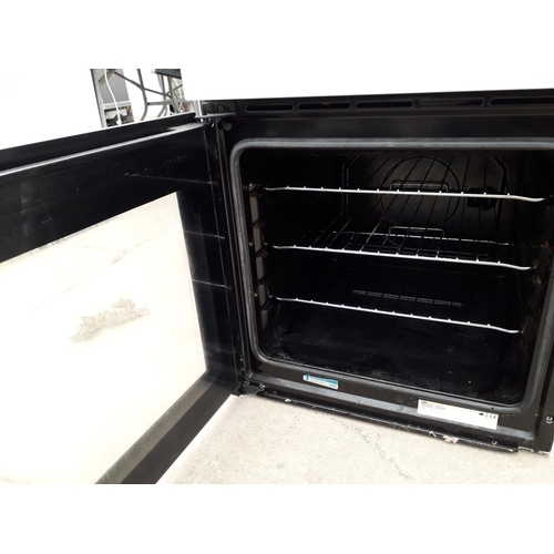 2387 - A WHITE BEKO FREESTANDING ELECTRIC OVEN AND HOB BELIEVED WORKING BUT NO WARRANTY