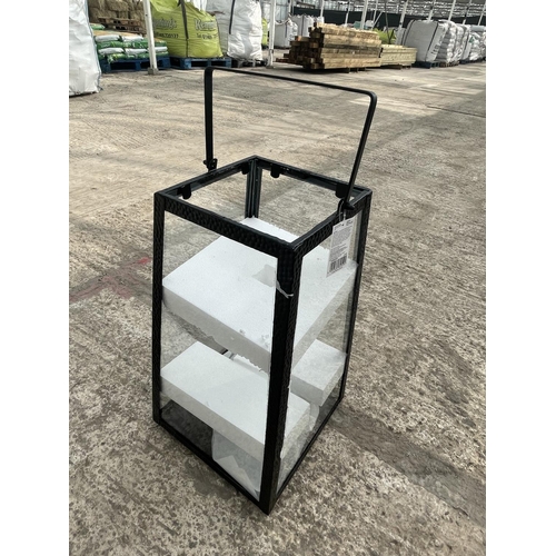 91 - TWO NEW LARGE LANTERNS NO VAT