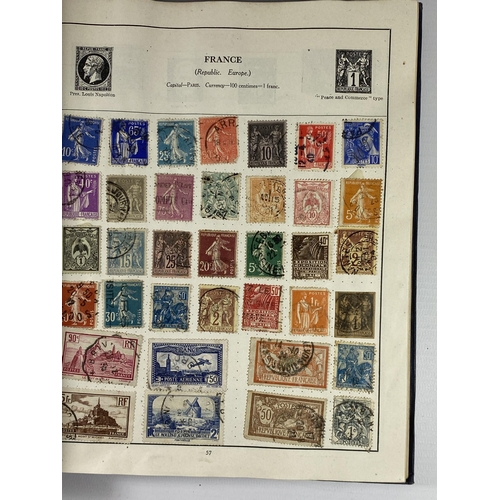 359 - A VICEROY WORLD STAMP ALBUM, MOSTLY 1920-1950'S