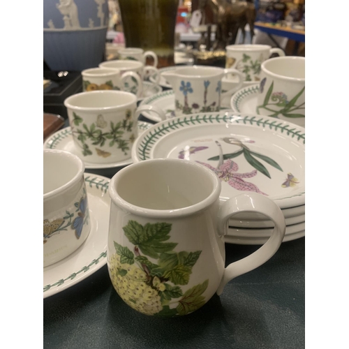 101 - A LARGE QUANTITY OF PORTMEIRION 'BOTANIC GARDEN' AND 'POMONA' DINNERWARE TO INCLUDE PLATES, CUPS, SA... 