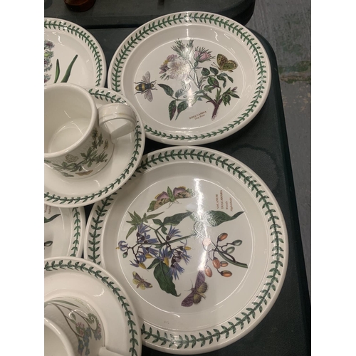 101 - A LARGE QUANTITY OF PORTMEIRION 'BOTANIC GARDEN' AND 'POMONA' DINNERWARE TO INCLUDE PLATES, CUPS, SA... 