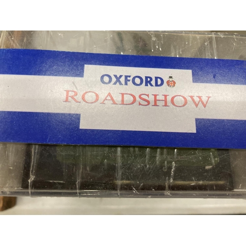 233 - THREE BOXED LIMITED EDITION OF 2000 OXFORD DIECAST BEFORD VAN MODELS