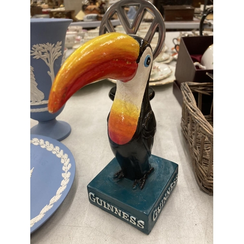 241 - A GUINNESS TOUCAN FIGURE HEIGHT 19CM