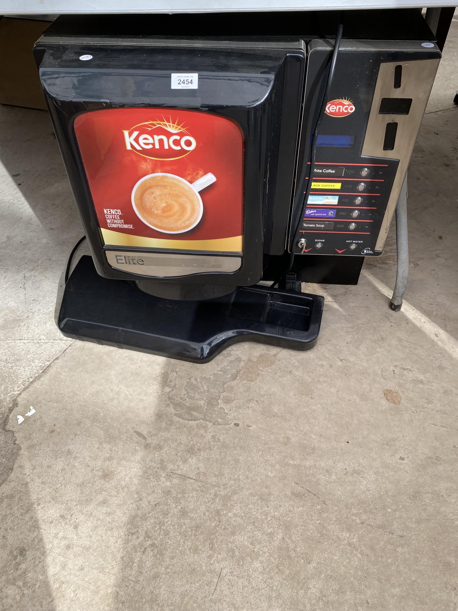 Kenco coffee clearance machine