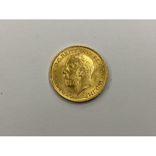 365 - A GEORGE V 1913 GOLD FULL SOVEREIGN COIN